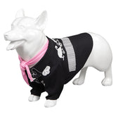 Movie Barbie 2023 Ken Dogs Pet Clothes Outfits Cosplay Costume Halloween Carnival Suit